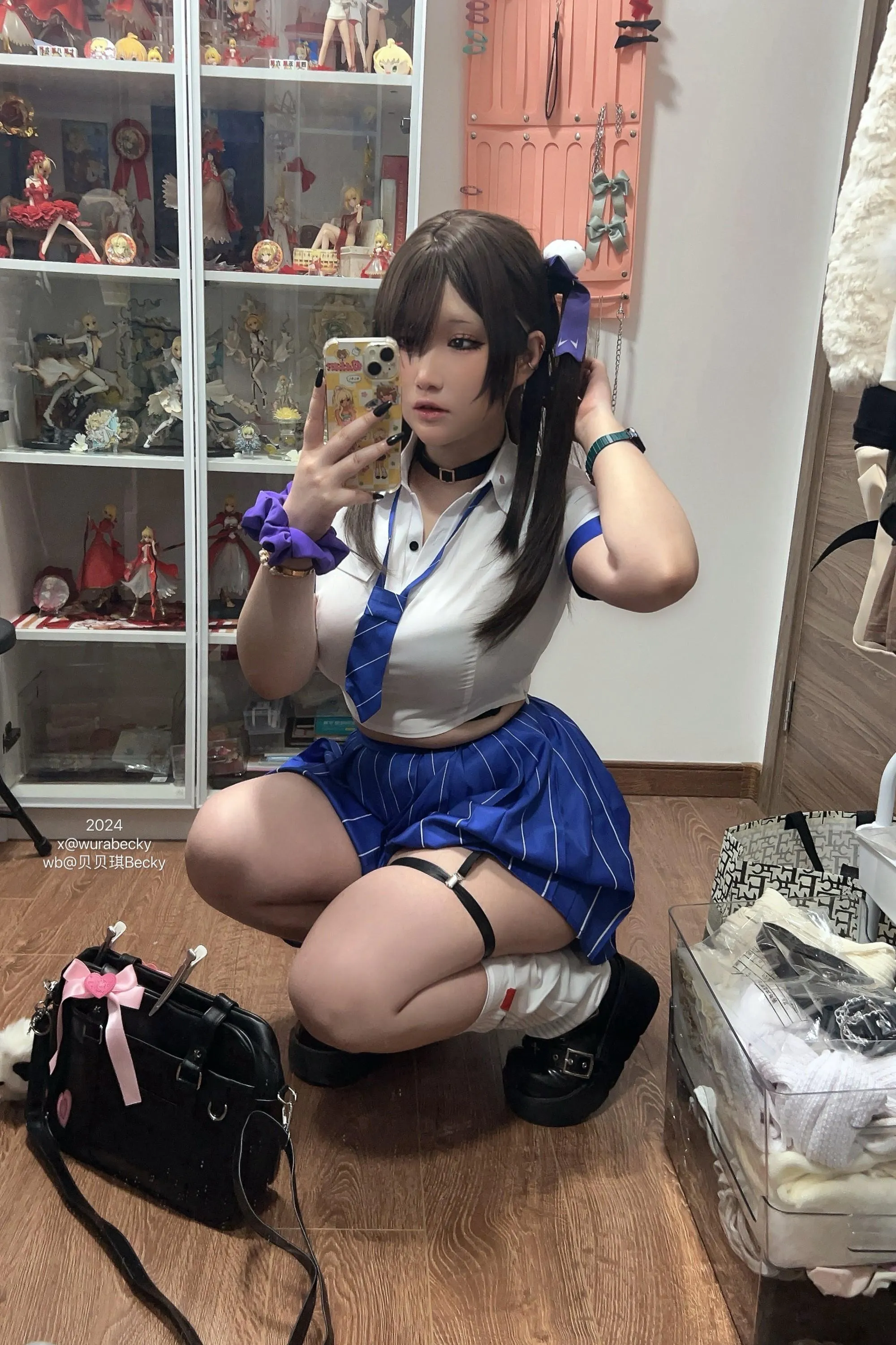 贝贝琪Becky – NO.018 娜嘉-对镜20p [21P]插图8